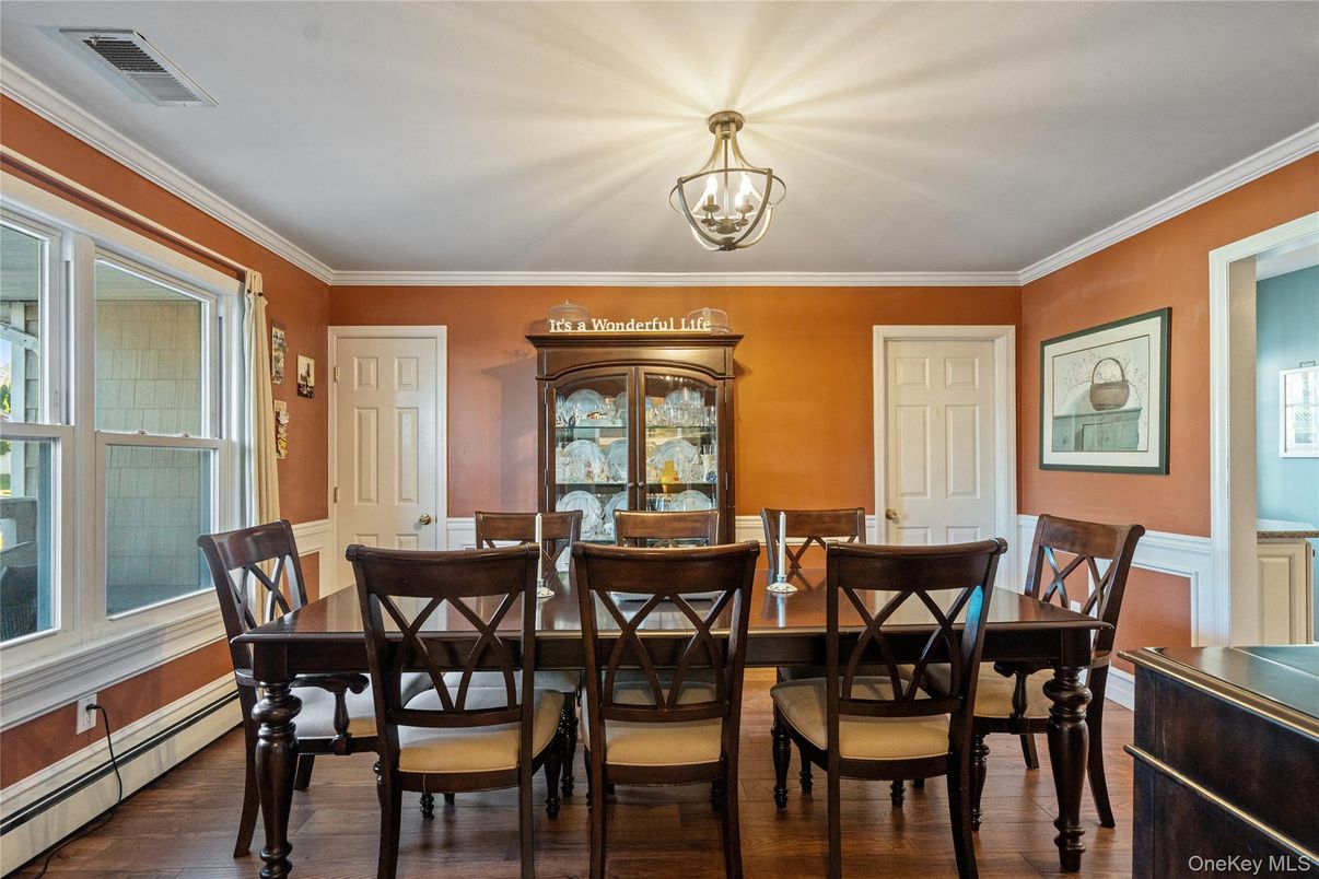 Dining room, Interior, Wood Texture Flooring