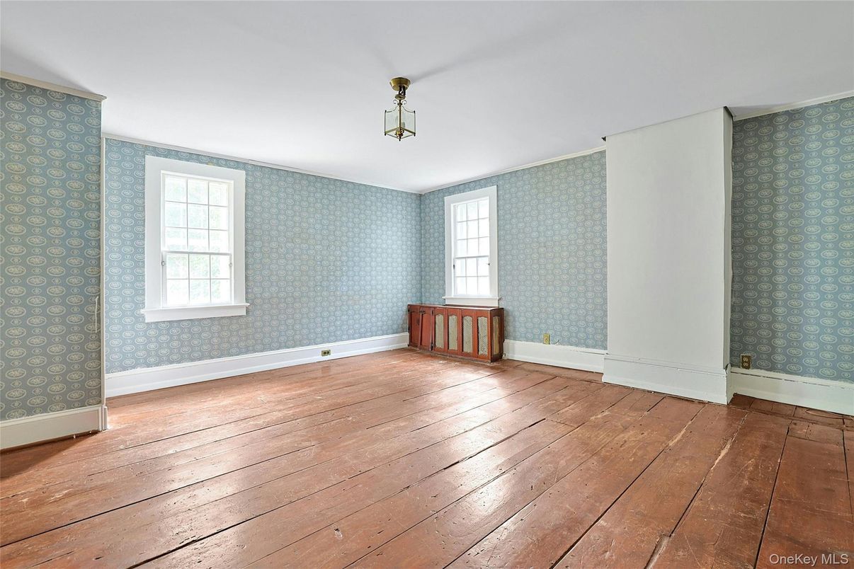 Empty room, Interior, Wood Texture Flooring