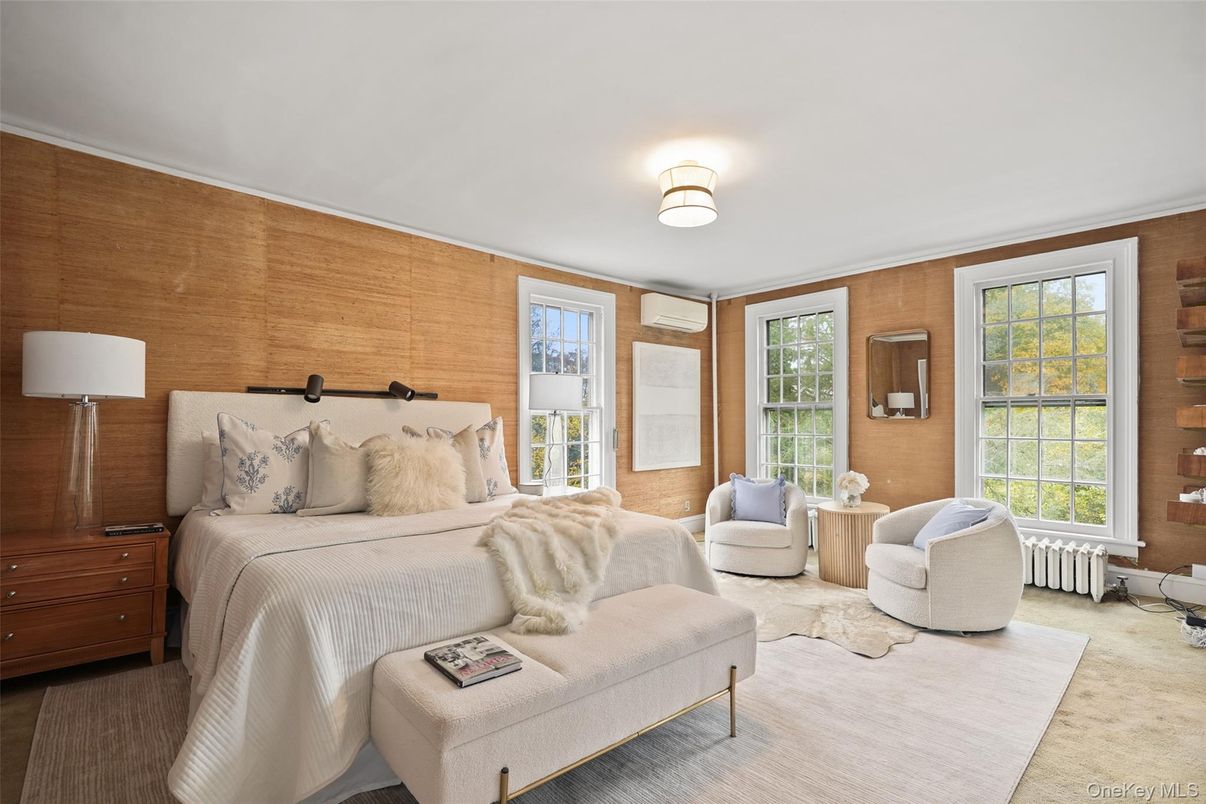 Bedroom, Interior, Wooden Walls