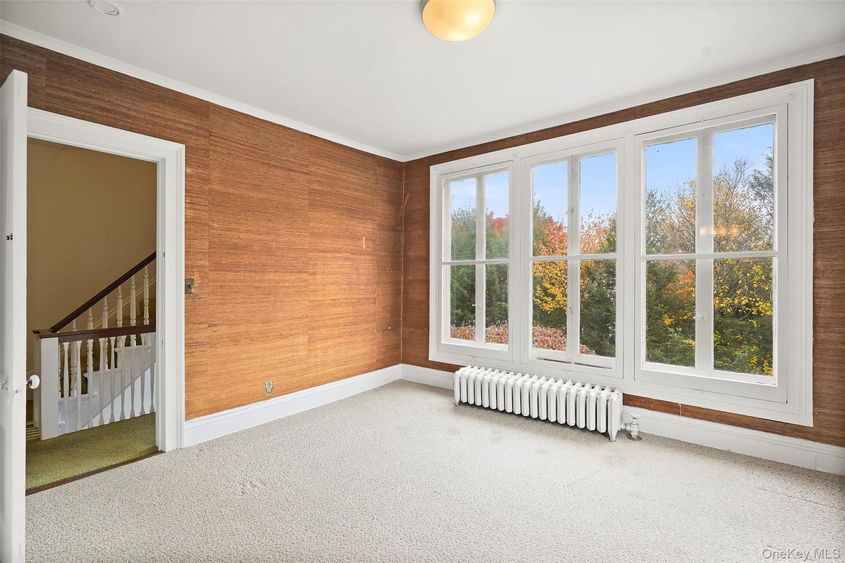 Empty room, Interior, Wooden Walls