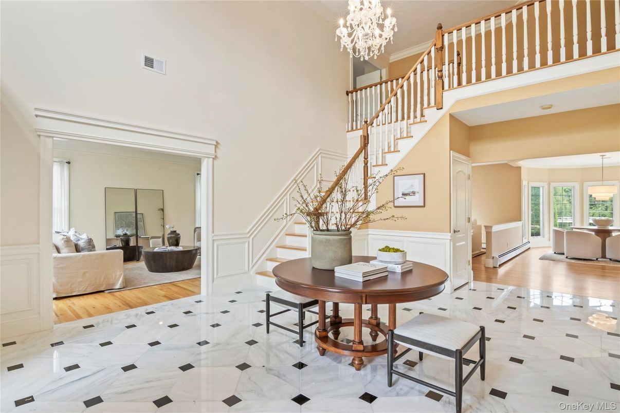 Chandelier, Interior, Living room, Marble, Wood Texture Flooring