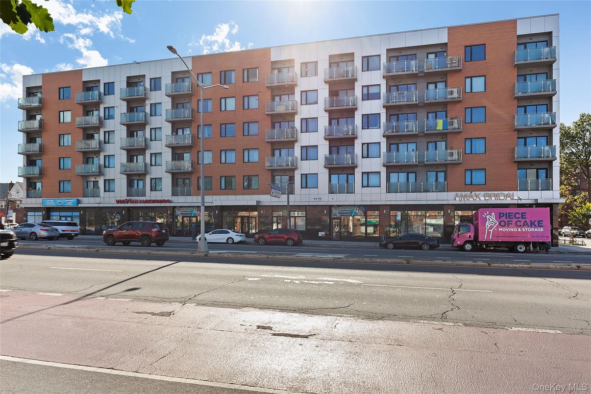 Exterior, Facade, Condo Building