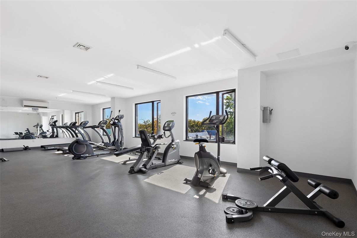 Fitness Equipment, Gym, Interior