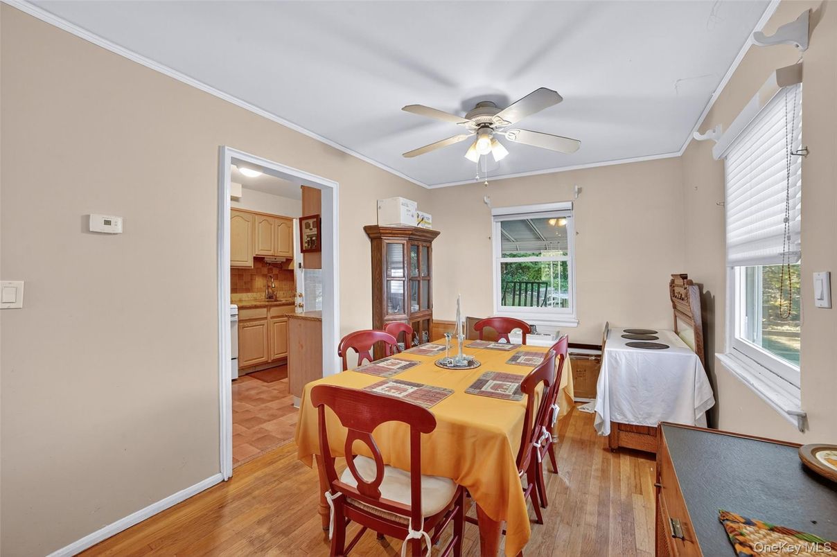 Dining room, Interior, Wood Texture Flooring