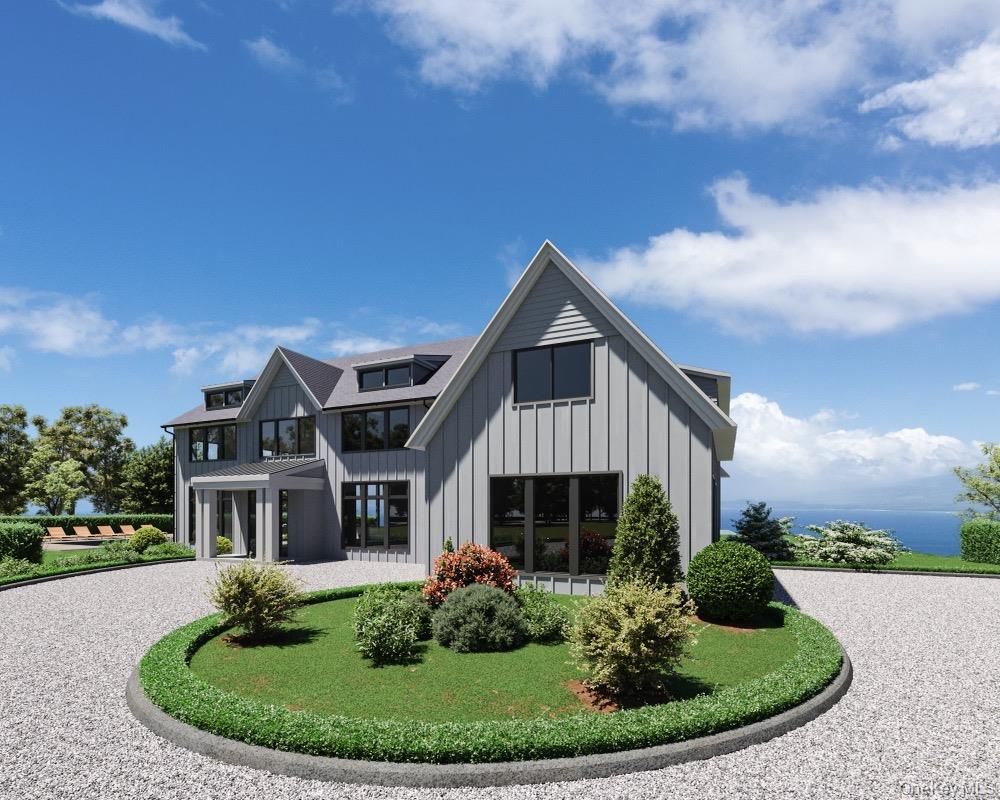 Exterior, Facade, Water, Farmhouse