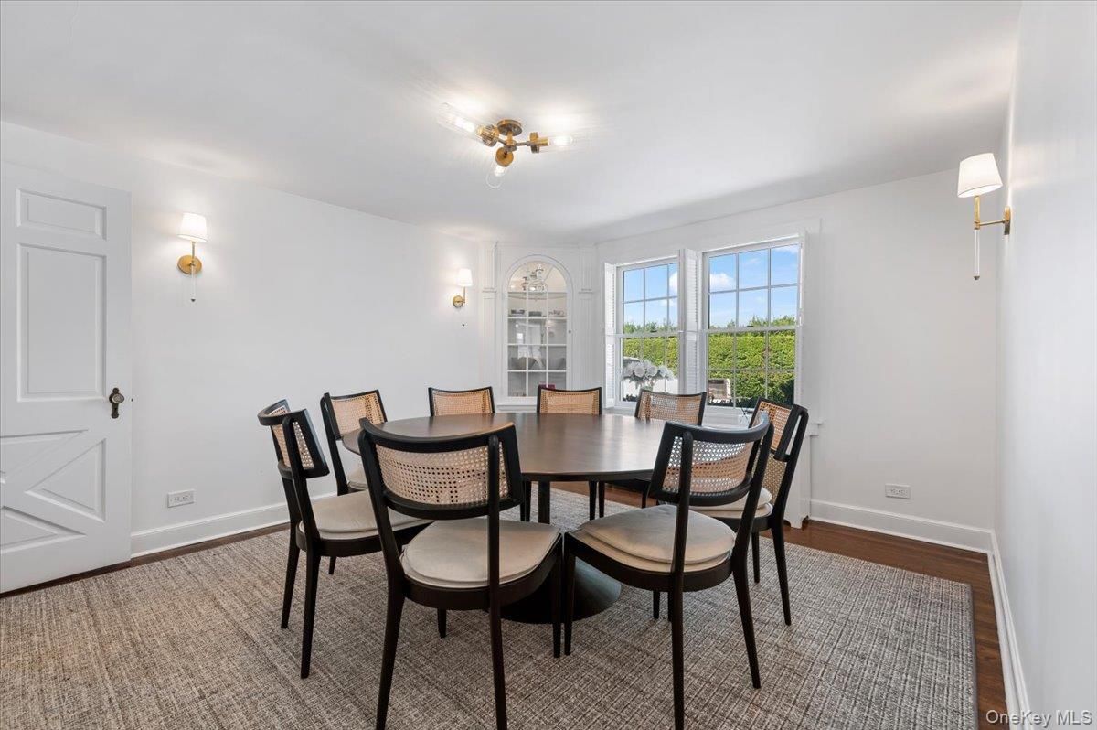 Dining room, Interior, Wood Texture Flooring