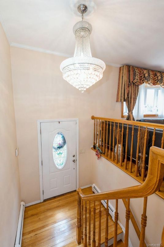 Chandelier, Interior, Wood Texture Flooring