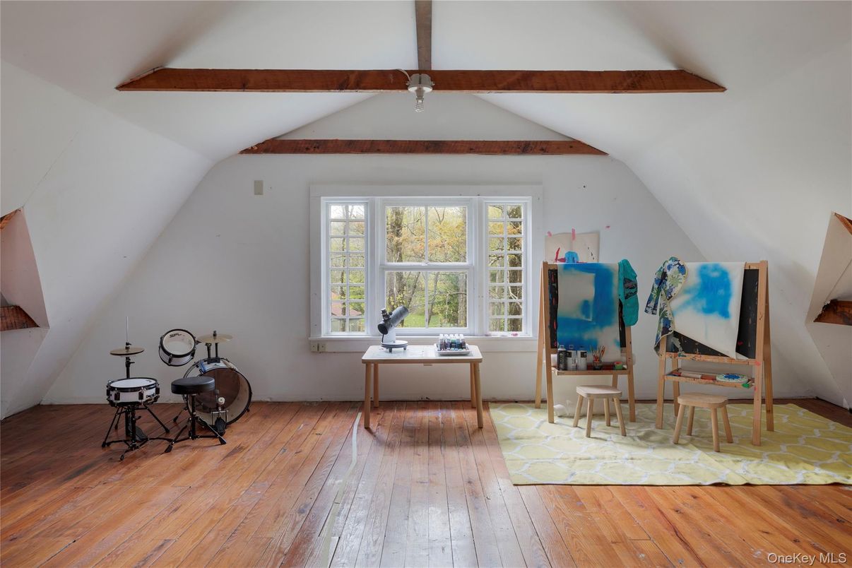 Interior, Wooden Beams, Wood Texture Flooring