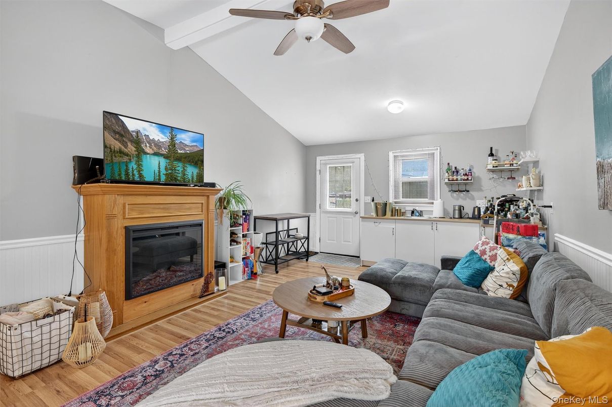 Fireplace, Interior, Living room, Wood Texture Flooring