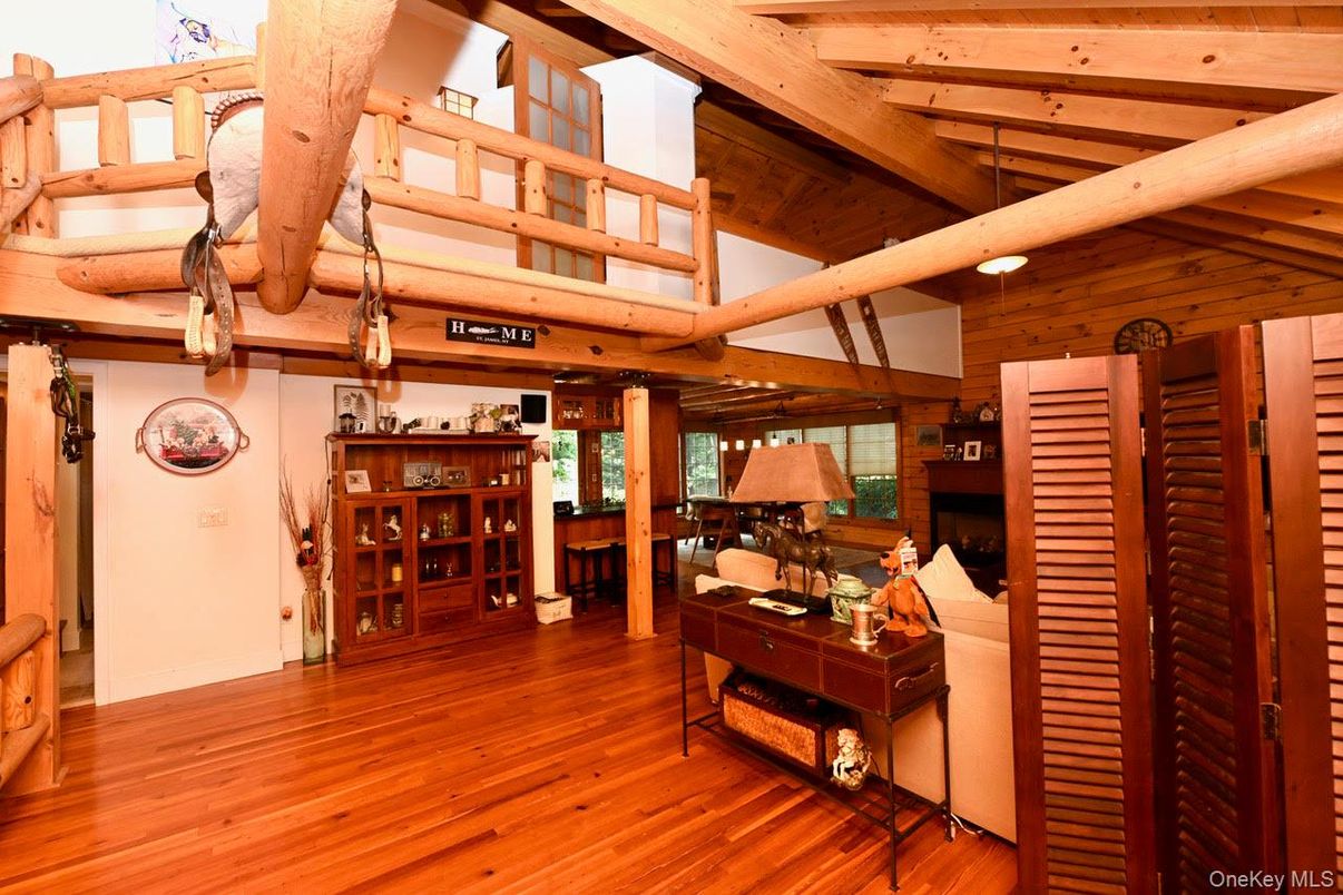 Interior, Wooden Beams, Wood Texture Flooring