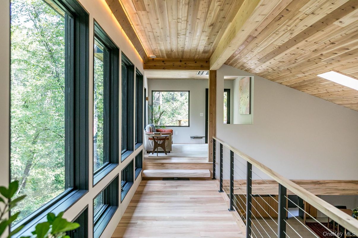 Interior, Recessed Lighting, Wooden Ceilings, Wood Texture Flooring