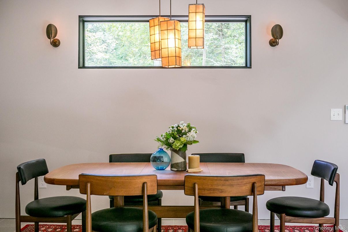 Dining room, Interior, Pendant Lights