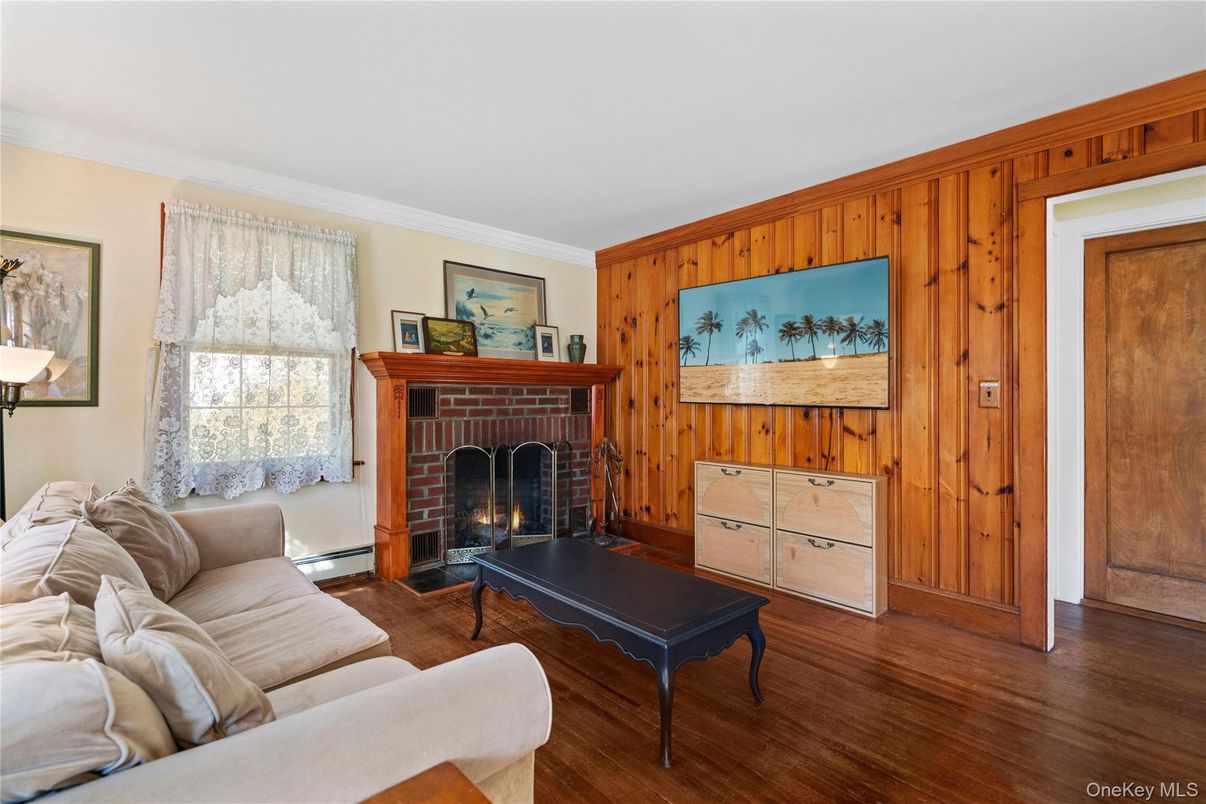 Fireplace, Interior, Living room, Wood Texture Flooring, Wooden Walls