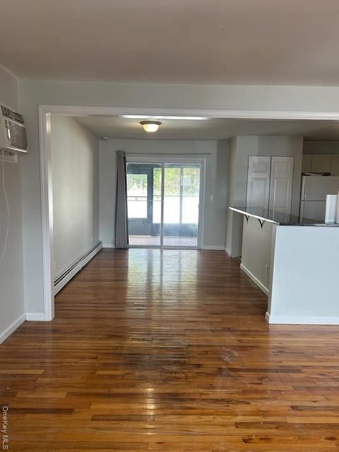 Empty room, Interior, Kitchen, Wood Texture Flooring