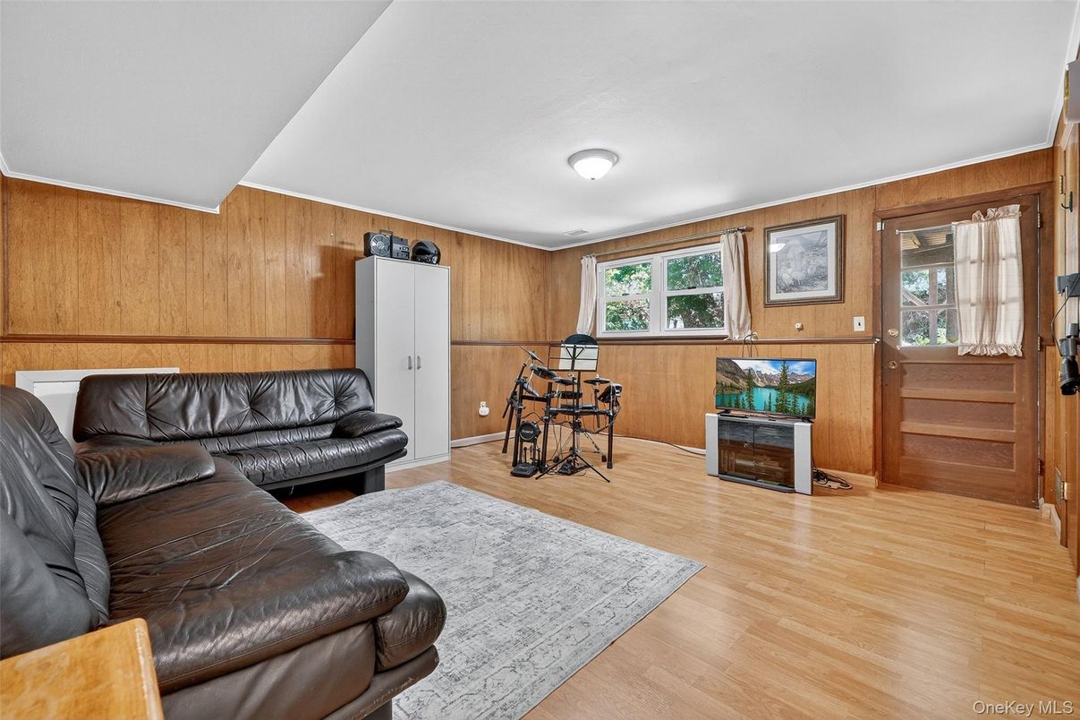Interior, Living room, Wood Texture Flooring, Wooden Walls