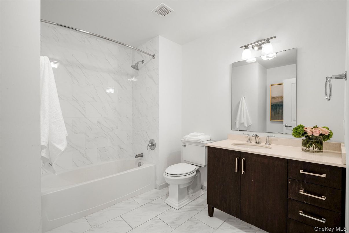 Bathroom, Interior, Marble, Marble Walls