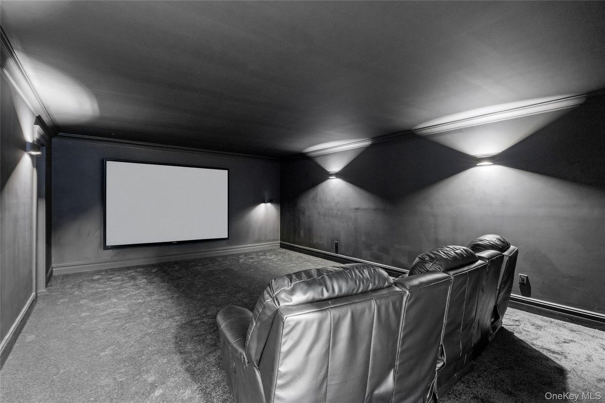 Interior, Projection Screen, Theatre Room