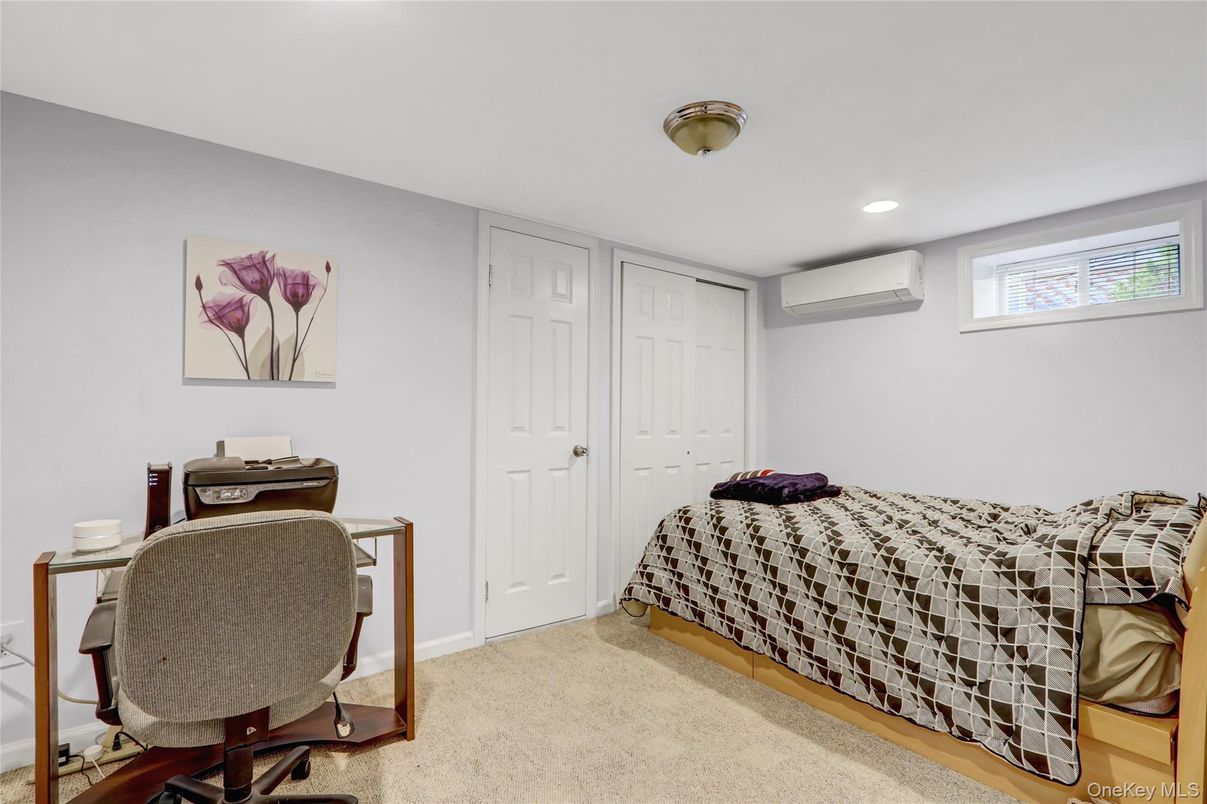 Bedroom, Home Office, Interior, Recessed Lighting