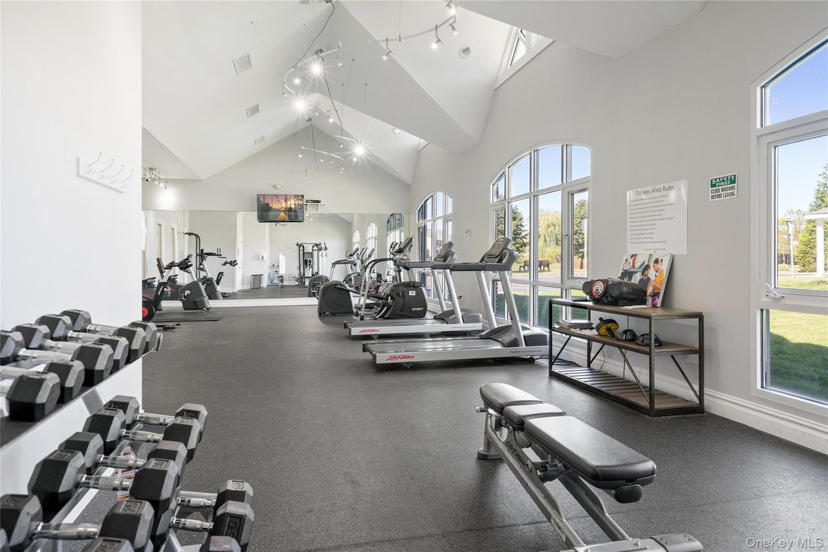 Fitness Equipment, Gym, Interior