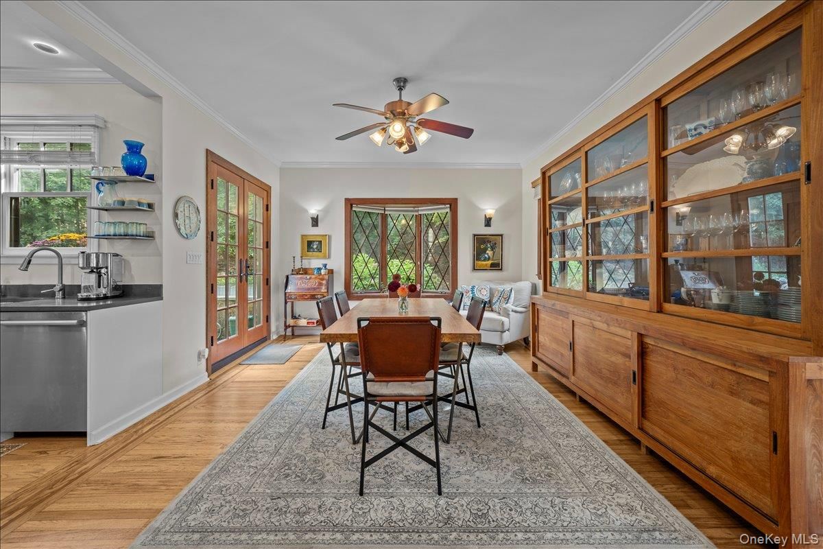 Dining room, Interior, Wood Texture Flooring