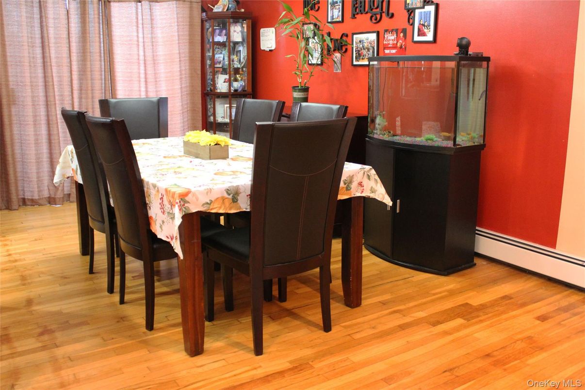 Dining room, Interior, Wood Texture Flooring