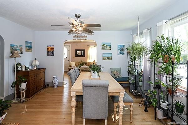 Dining room, Interior, Wood Texture Flooring