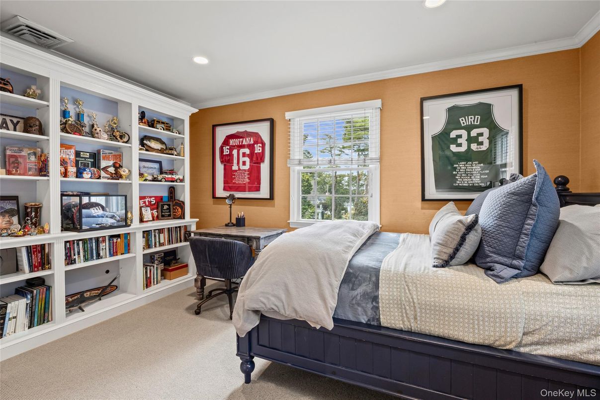 Bedroom, Home Office, Interior, Recessed Lighting