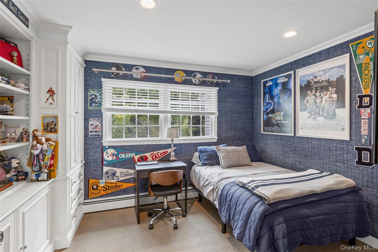 Bedroom, Home Office, Interior, Recessed Lighting