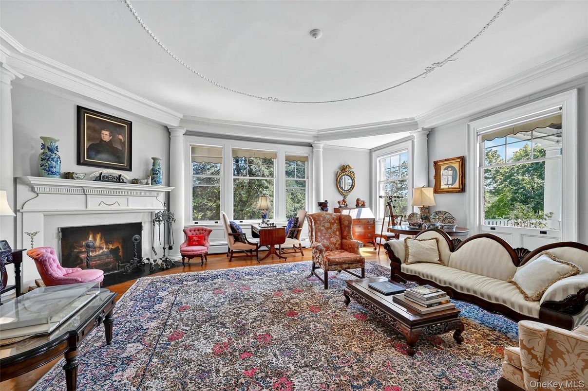 Fireplace, Interior, Living room, Wood Texture Flooring