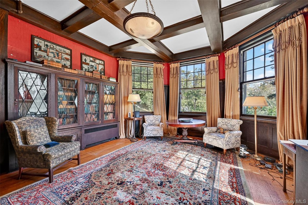 Interior, Wooden Beams, Wood Texture Flooring