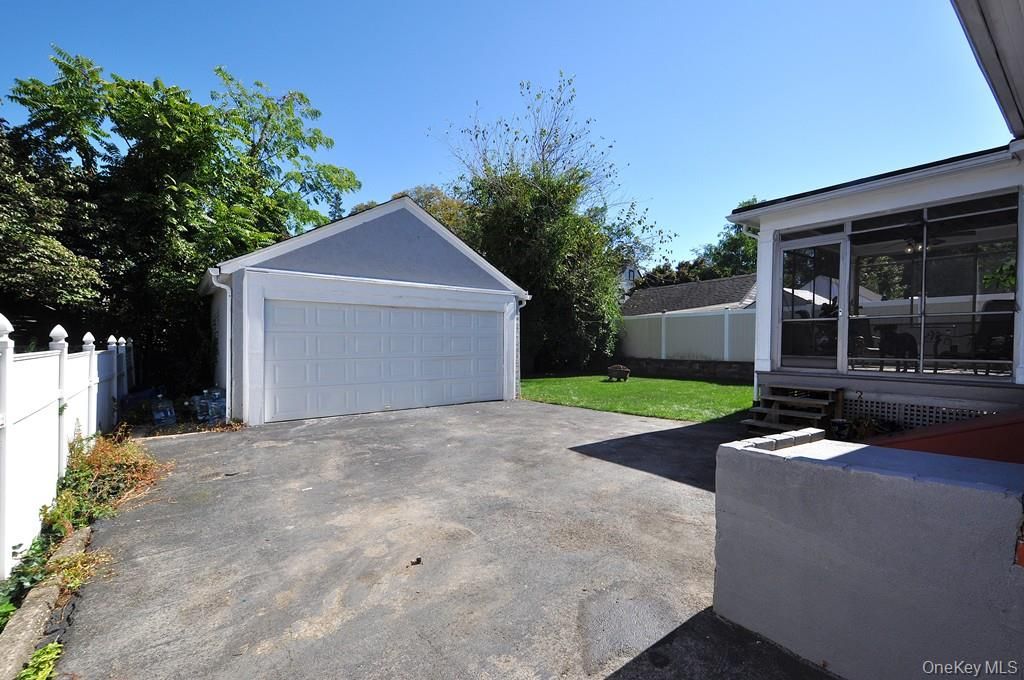 Backyard, Detached Garage, Exterior