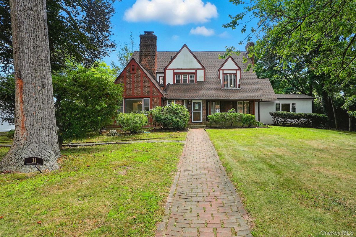 Backyard, Exterior, Facade, Brick Facade, Tudor Revival