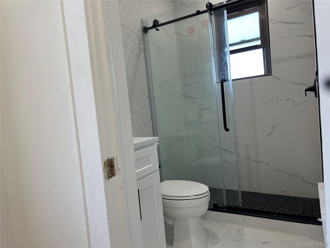Bathroom, Glass Shower, Interior, Marble, Marble Walls