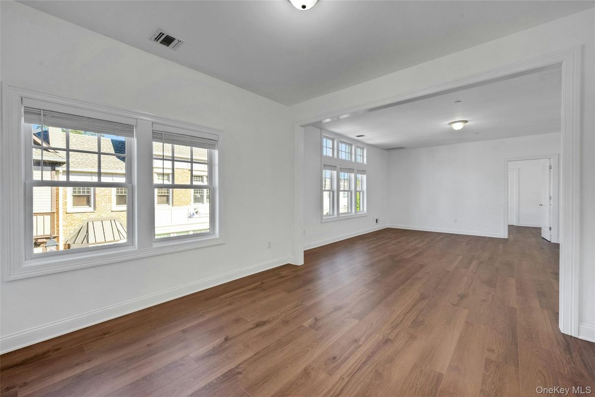 Empty room, Interior, Wood Texture Flooring