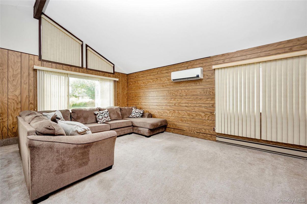 Interior, Living room, Wooden Walls