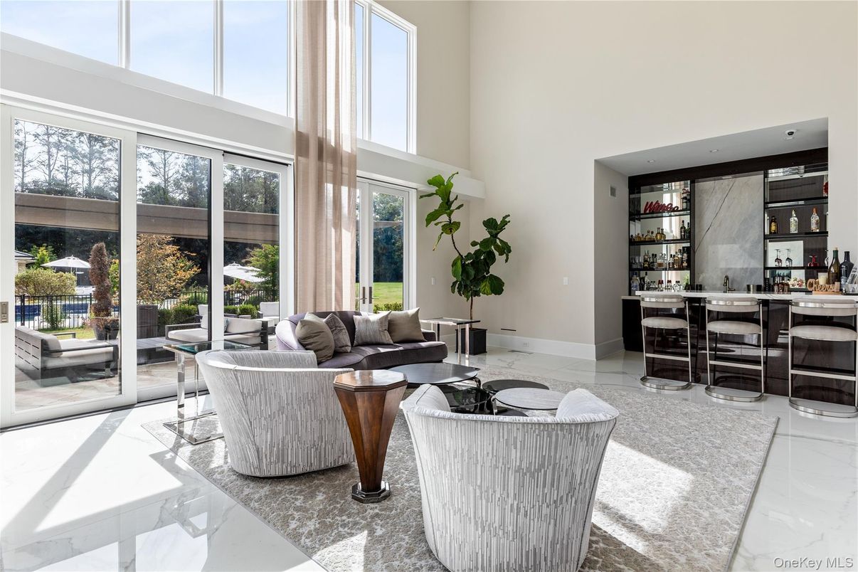 Interior, Living room, Marble