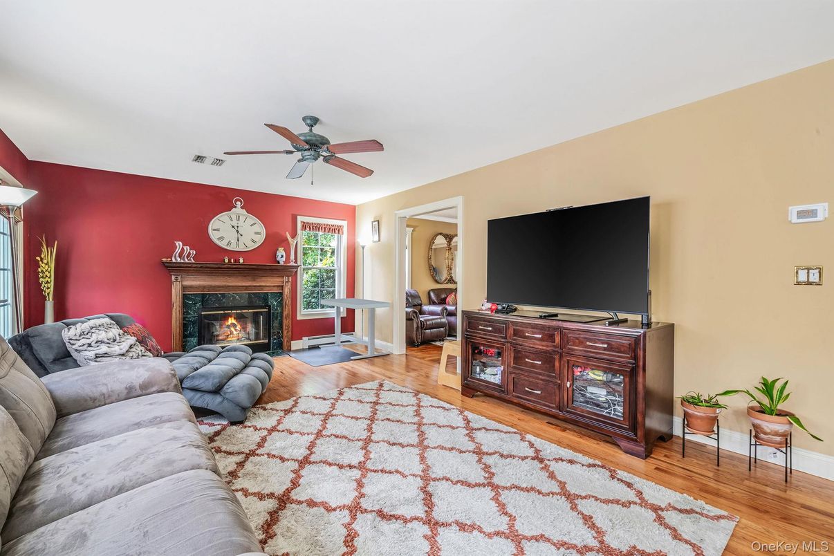 Fireplace, Interior, Living room, Wood Texture Flooring