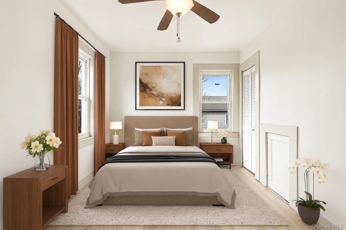 Bedroom, Interior, Water, Wood Texture Flooring