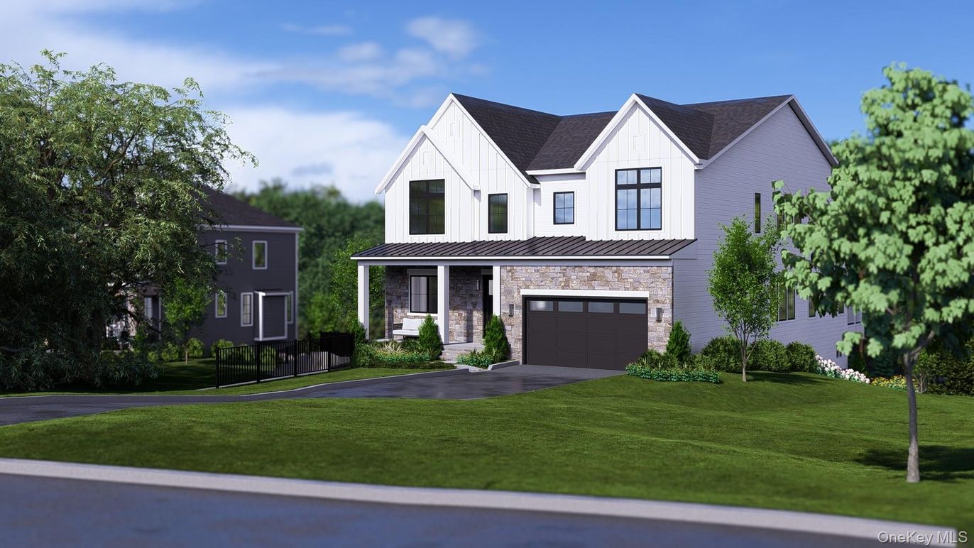 Attached, Exterior, Facade, Farmhouse