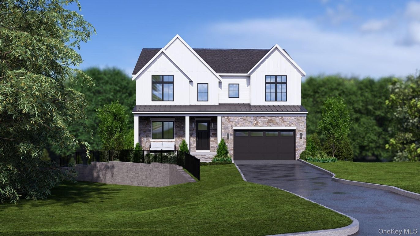 Attached, Exterior, Facade, Farmhouse