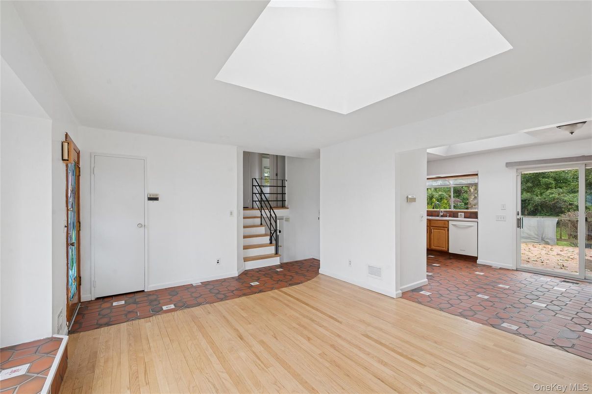 Empty room, Interior, Wood Texture Flooring