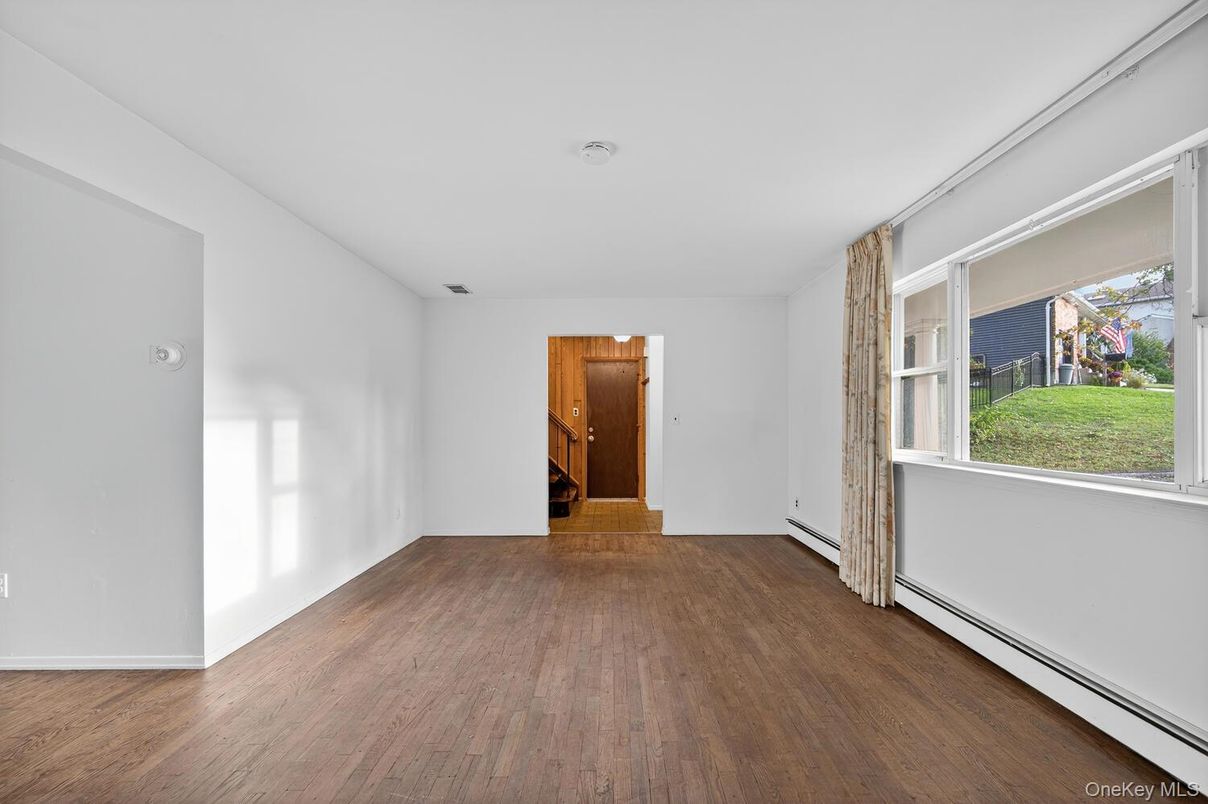 Empty room, Interior, Wood Texture Flooring