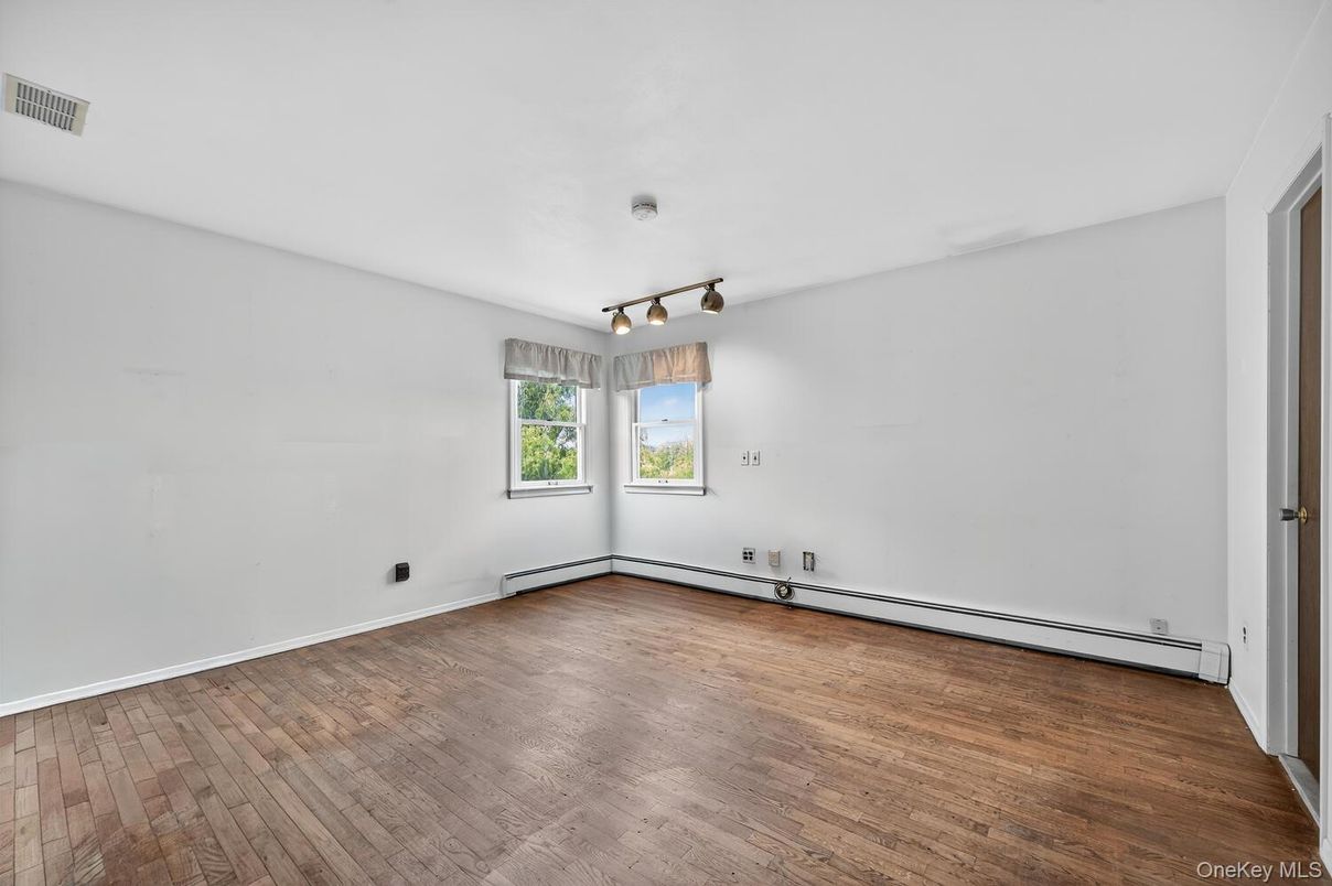 Empty room, Interior, Wood Texture Flooring