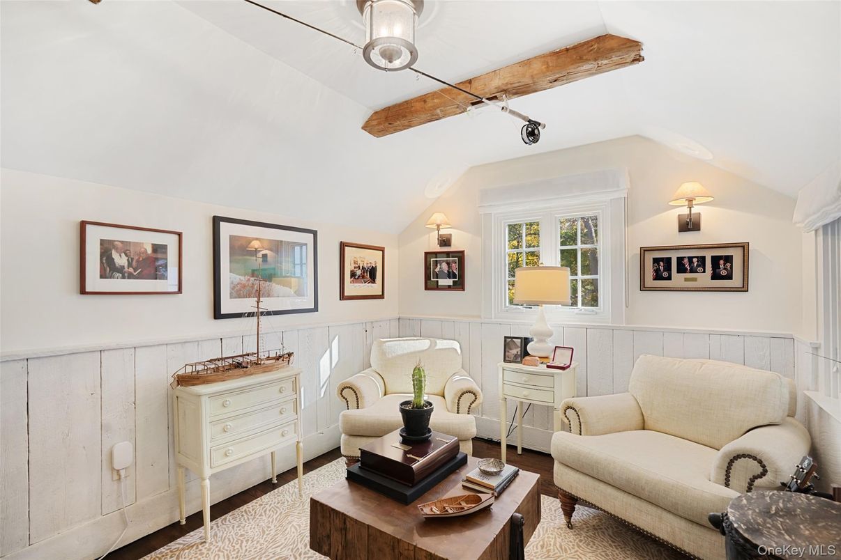 Interior, Living room, Wooden Beams