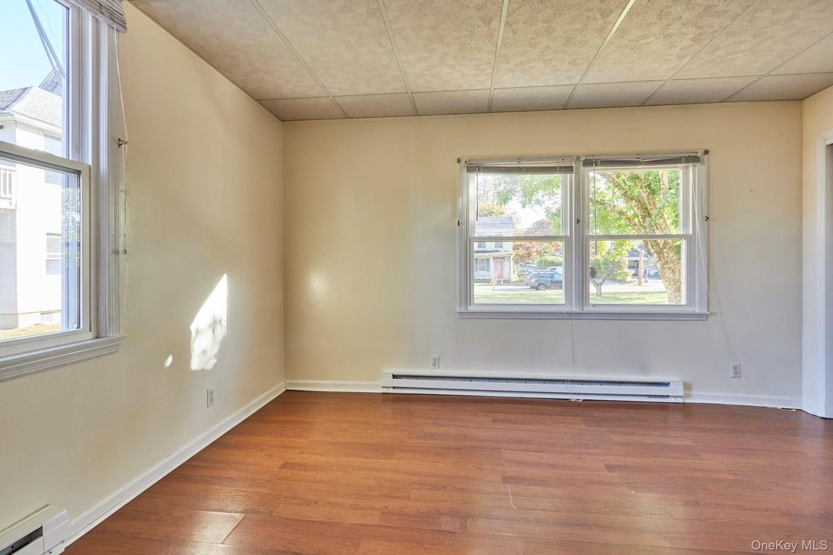 Empty room, Interior, Wood Texture Flooring