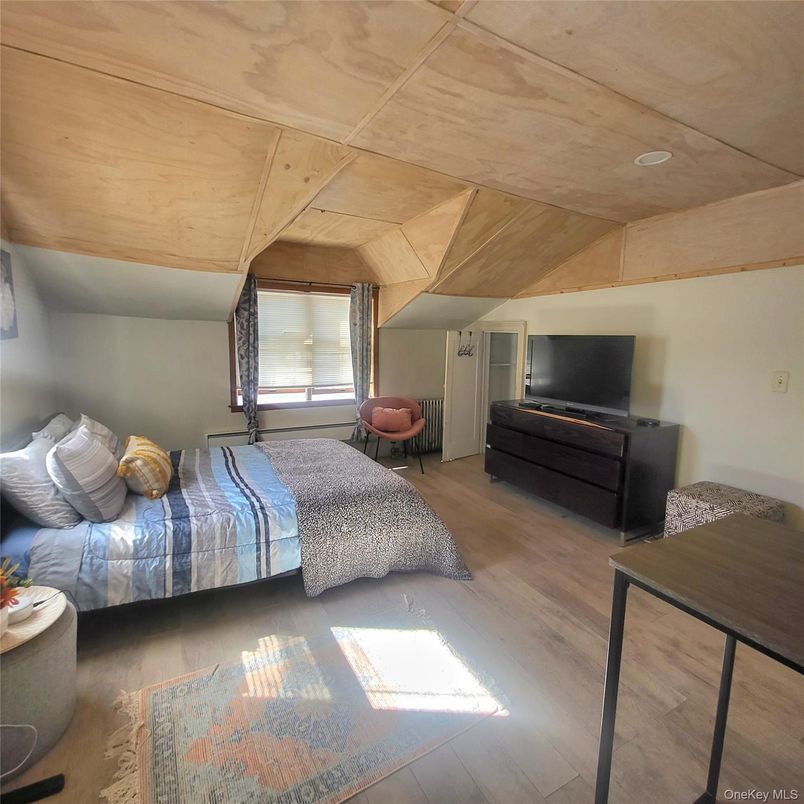 Bedroom, Interior, Wooden Ceilings, Wood Texture Flooring