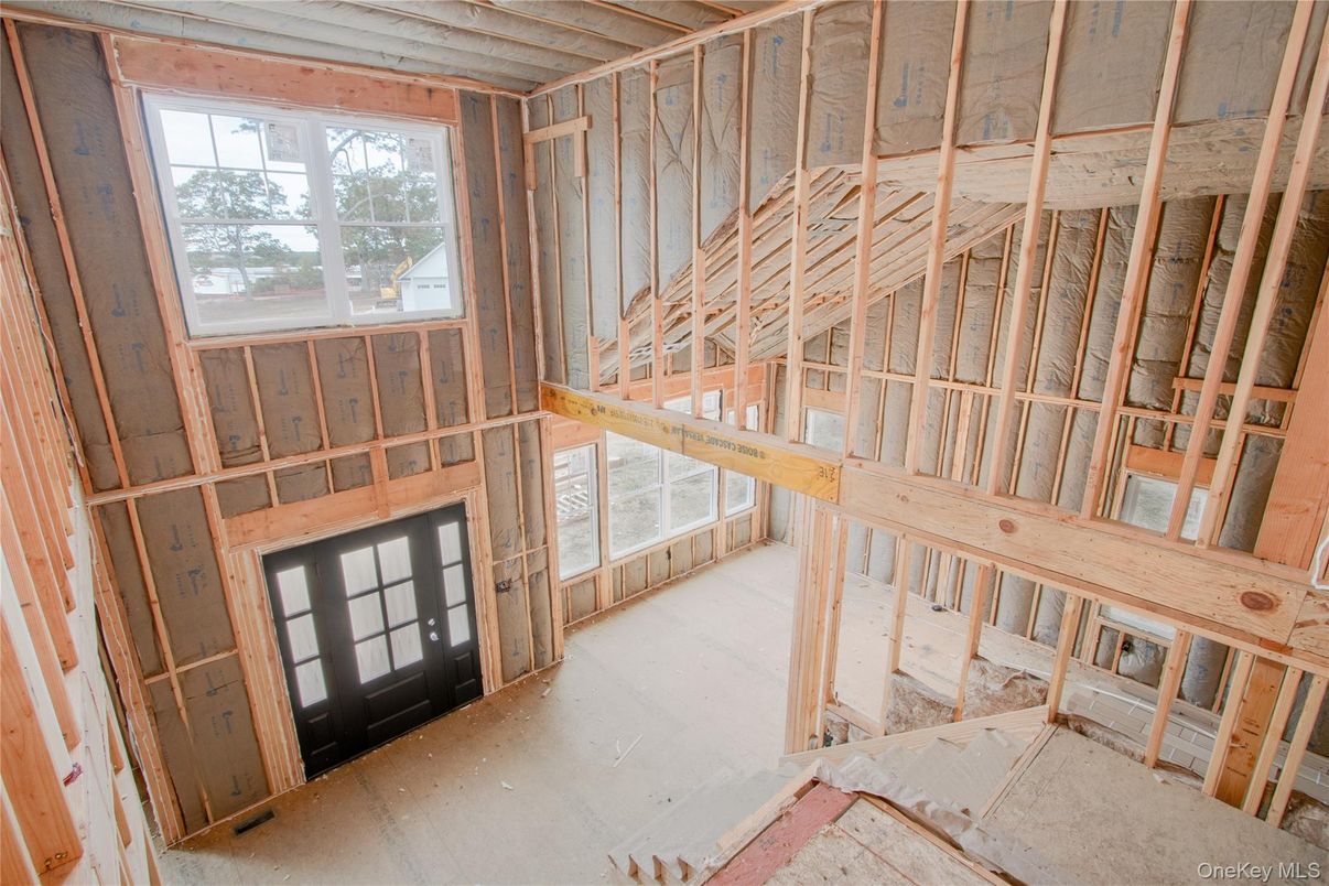 Empty room, Interior, Wooden Beams, Wooden Walls