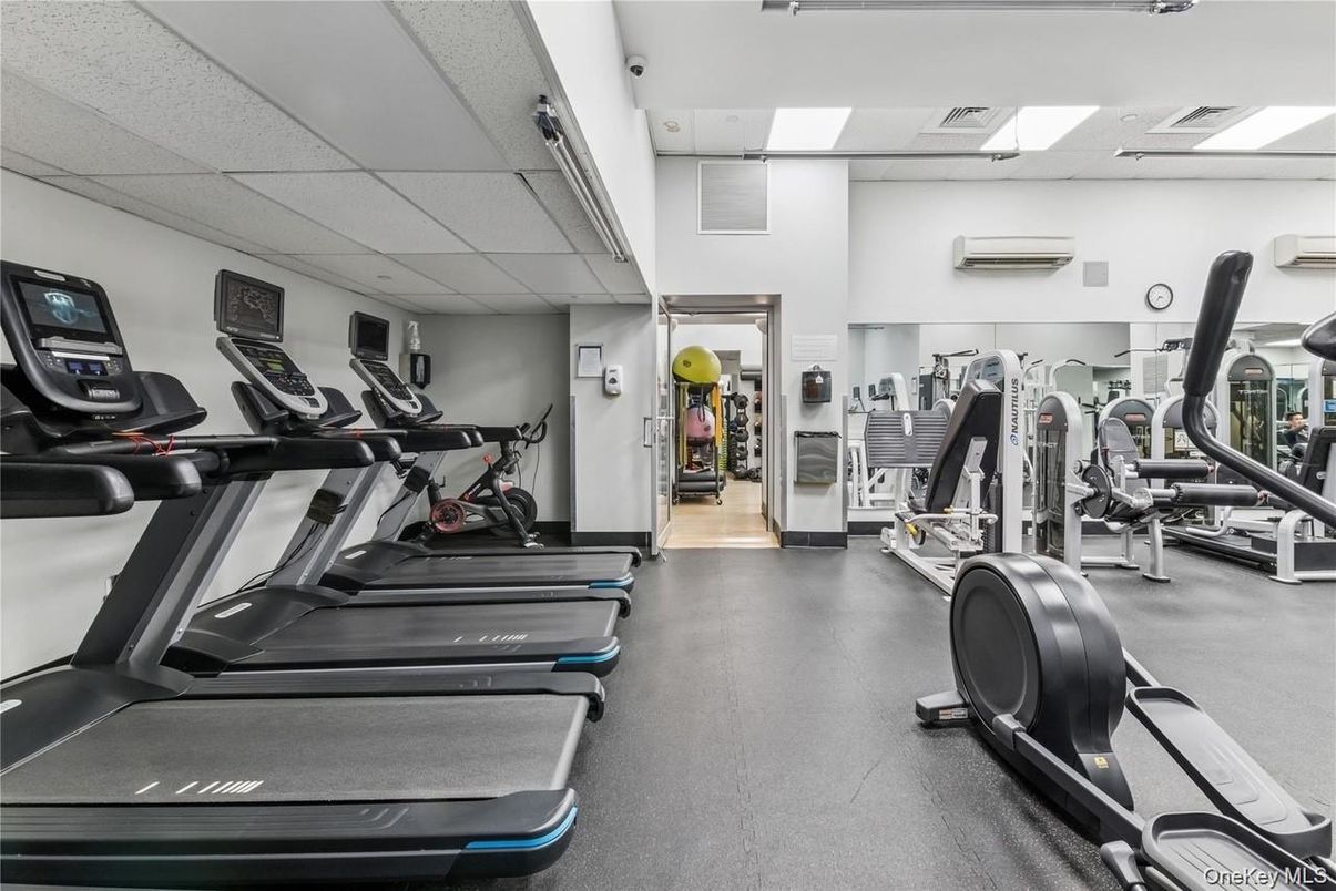 Fitness Equipment, Gym, Interior