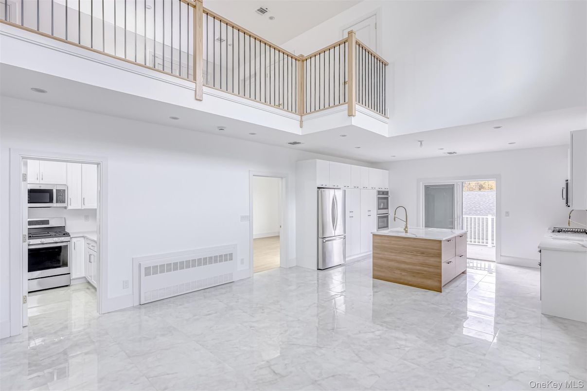 Interior, Kitchen, Marble, Recessed Lighting