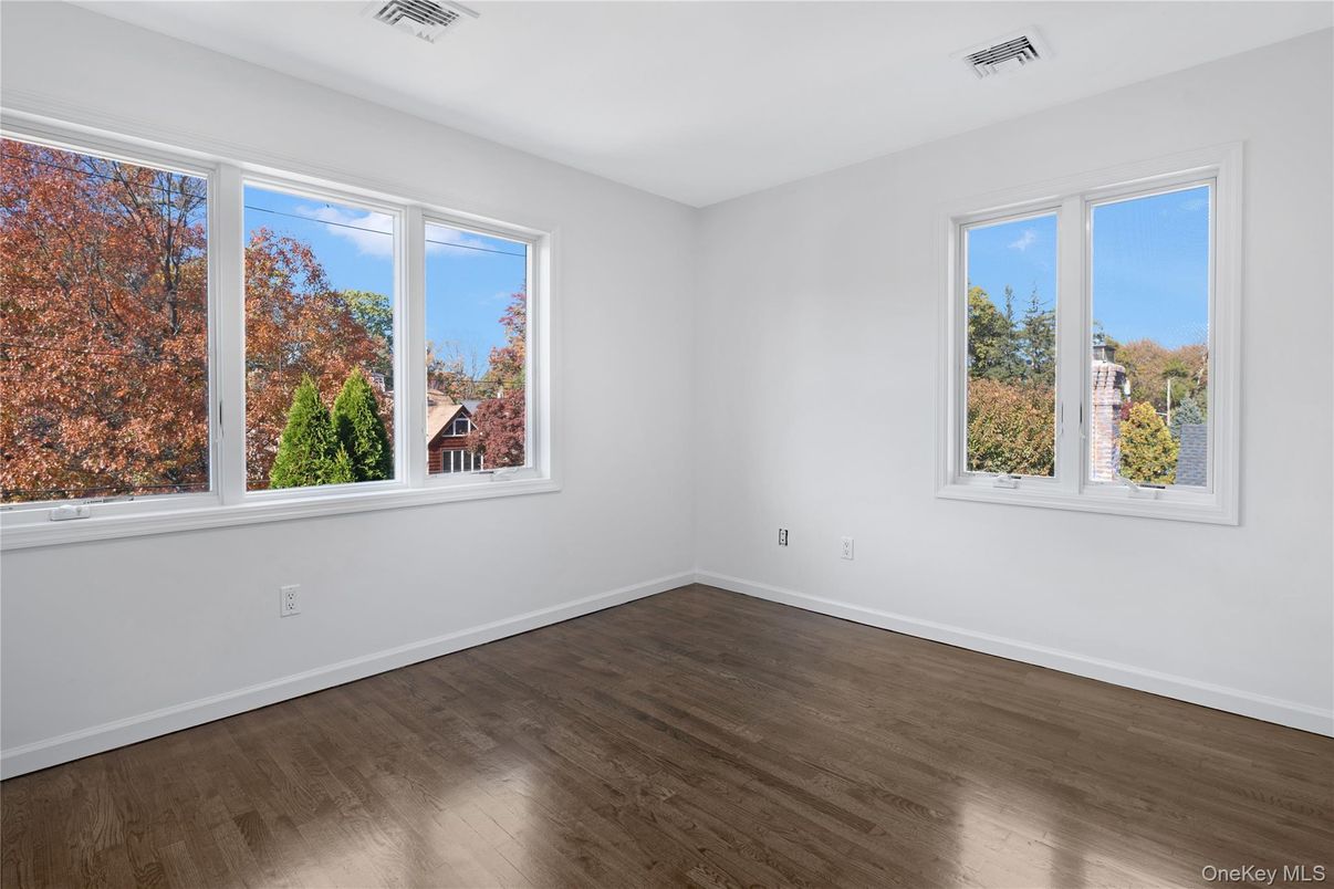Empty room, Interior, Wood Texture Flooring